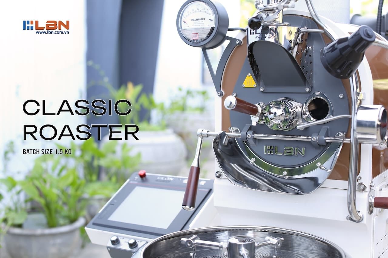 Máy Rang Cà Phê LBN CLASSIC 1.5KG